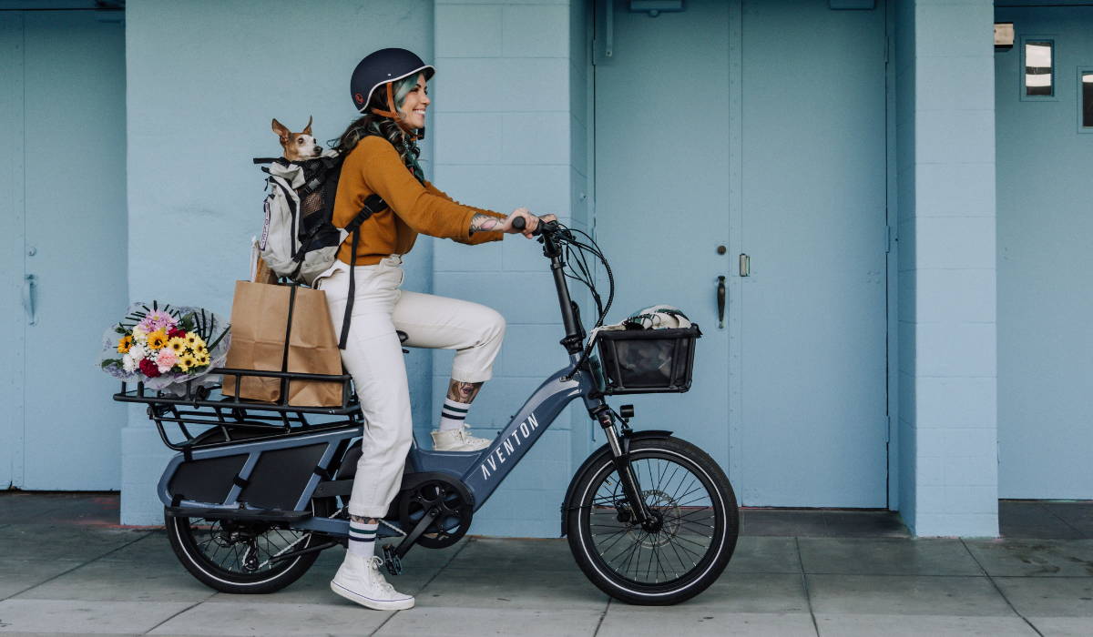 Meet Abound: Aventon’s First Ever Cargo Ebike!