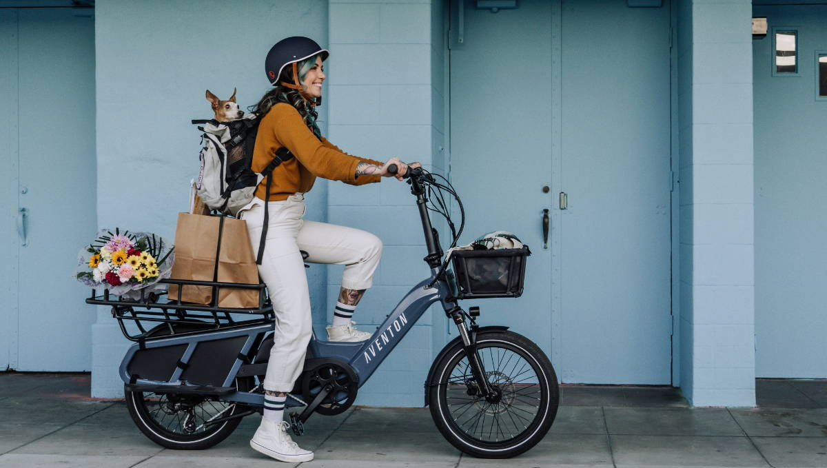 Meet Abound: Aventon’s First Ever Cargo Ebike!