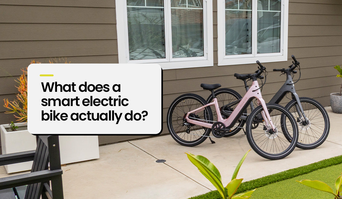 What does a smart electric bike actually do?